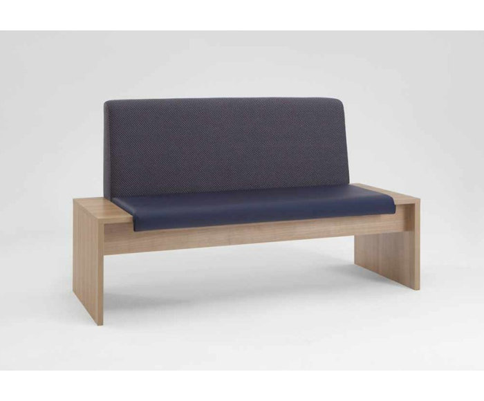 Ebern Designs Gepolsterte Küchenbank aus Holz Wayfair.de